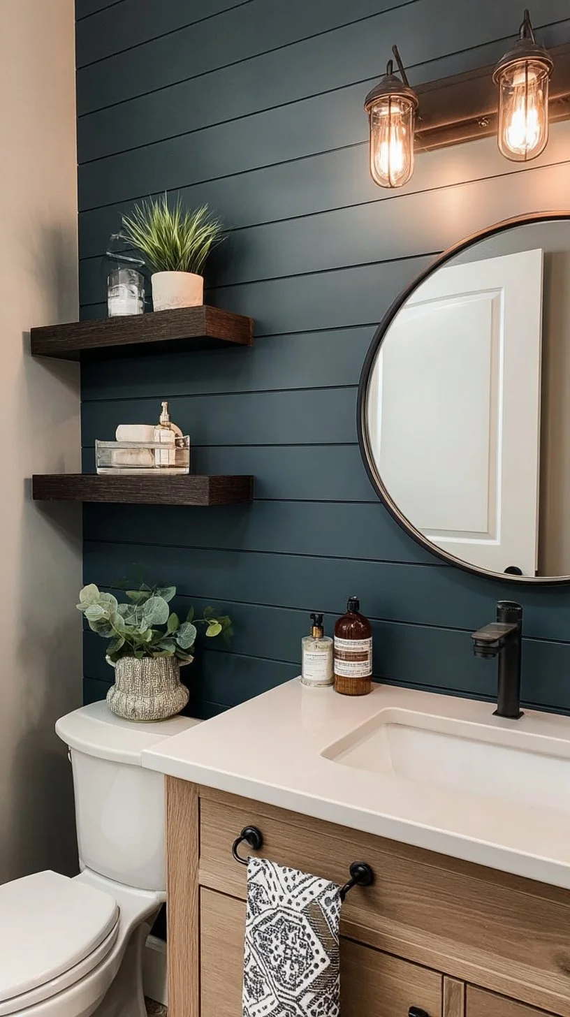 20 DIY Half Bathroom Remodel Ideas on a Budget - Our Blue Ridge House