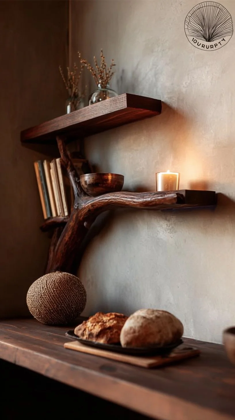 BOOKSHELF – Handmade Solid Wood Wall Shelf