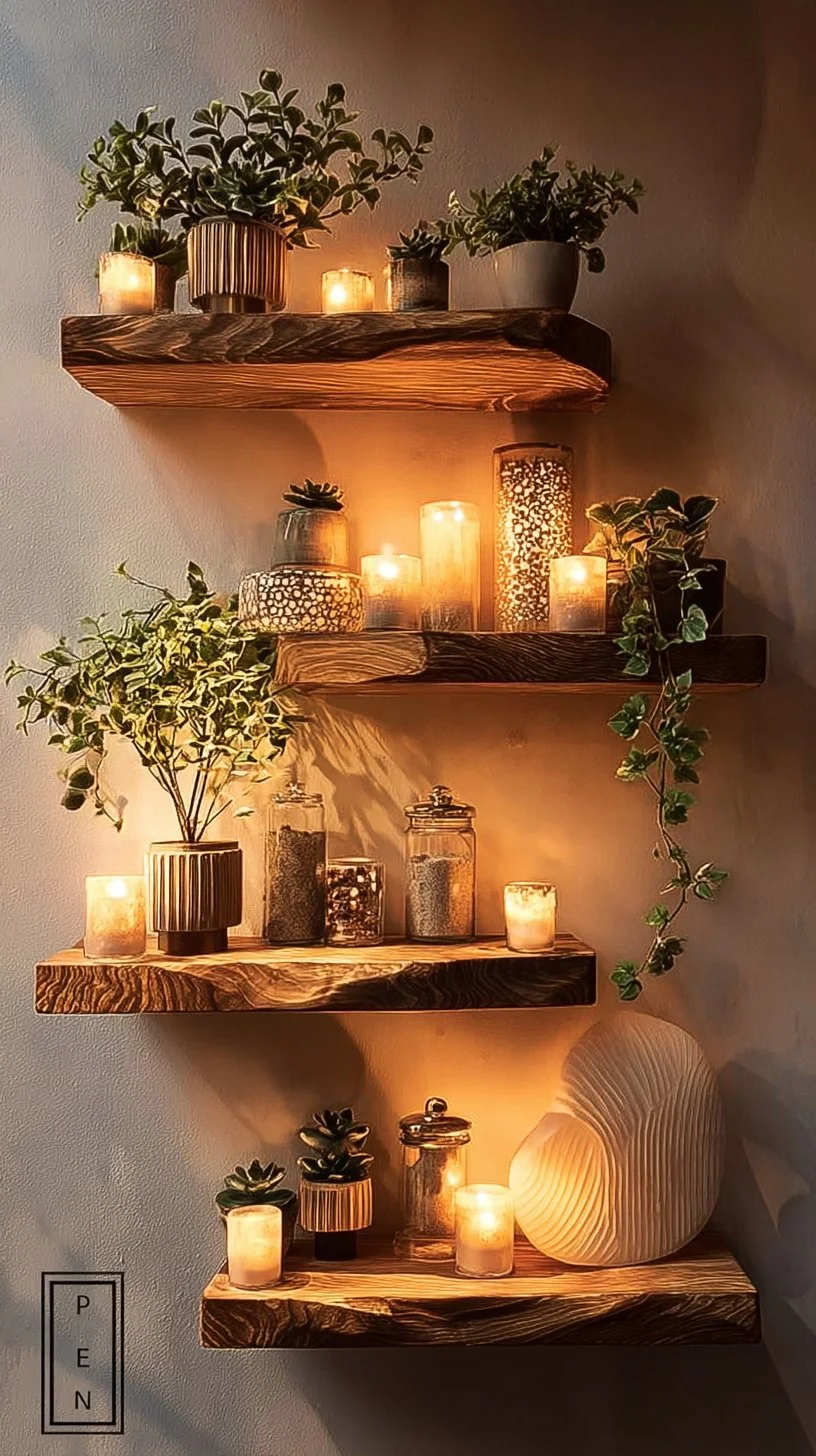 Custom Size Live Edge Corner Wall Shelf - Solid Wood Floating Shelf, Rustic Handmade Shelf for Home Decor, Natural Wood Wall-Mounted Shelving