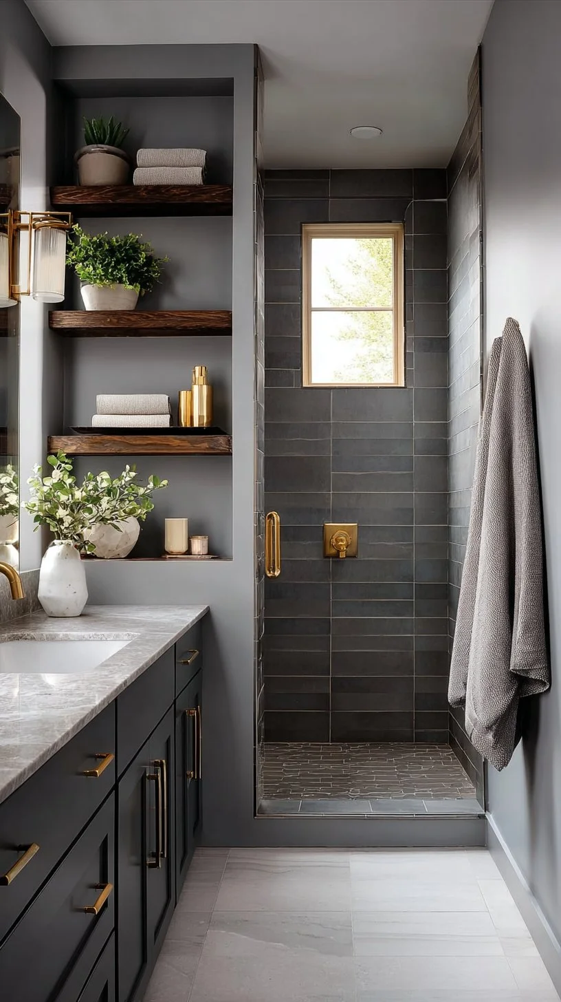 Dive into Elegance: 45+ Grey Bathroom Ideas
