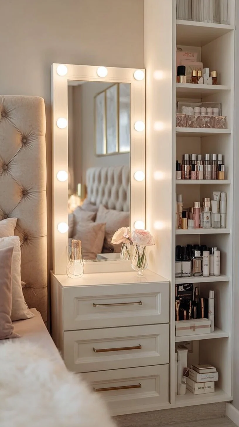 How to Create a Vanity Nook in a Small Bedroom (So Chic!)