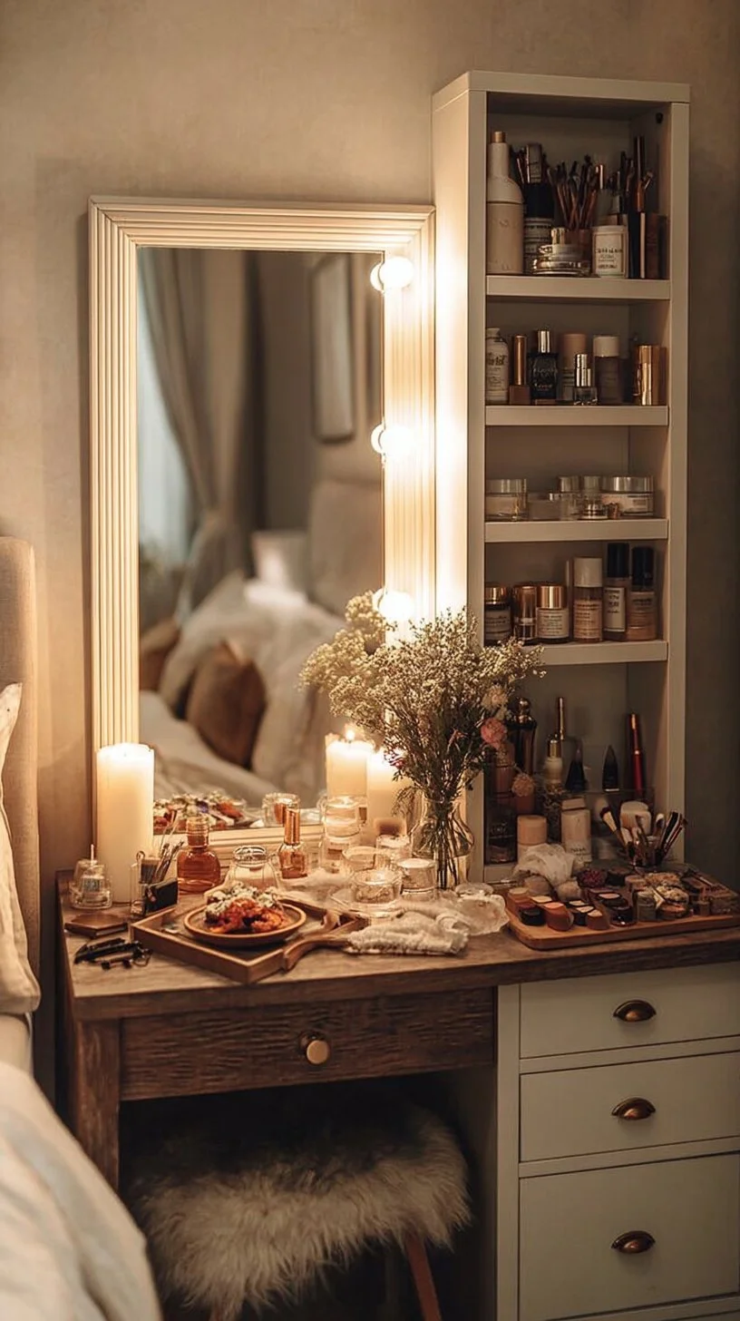 How to Create a Vanity Nook in a Small Bedroom (So Chic!)