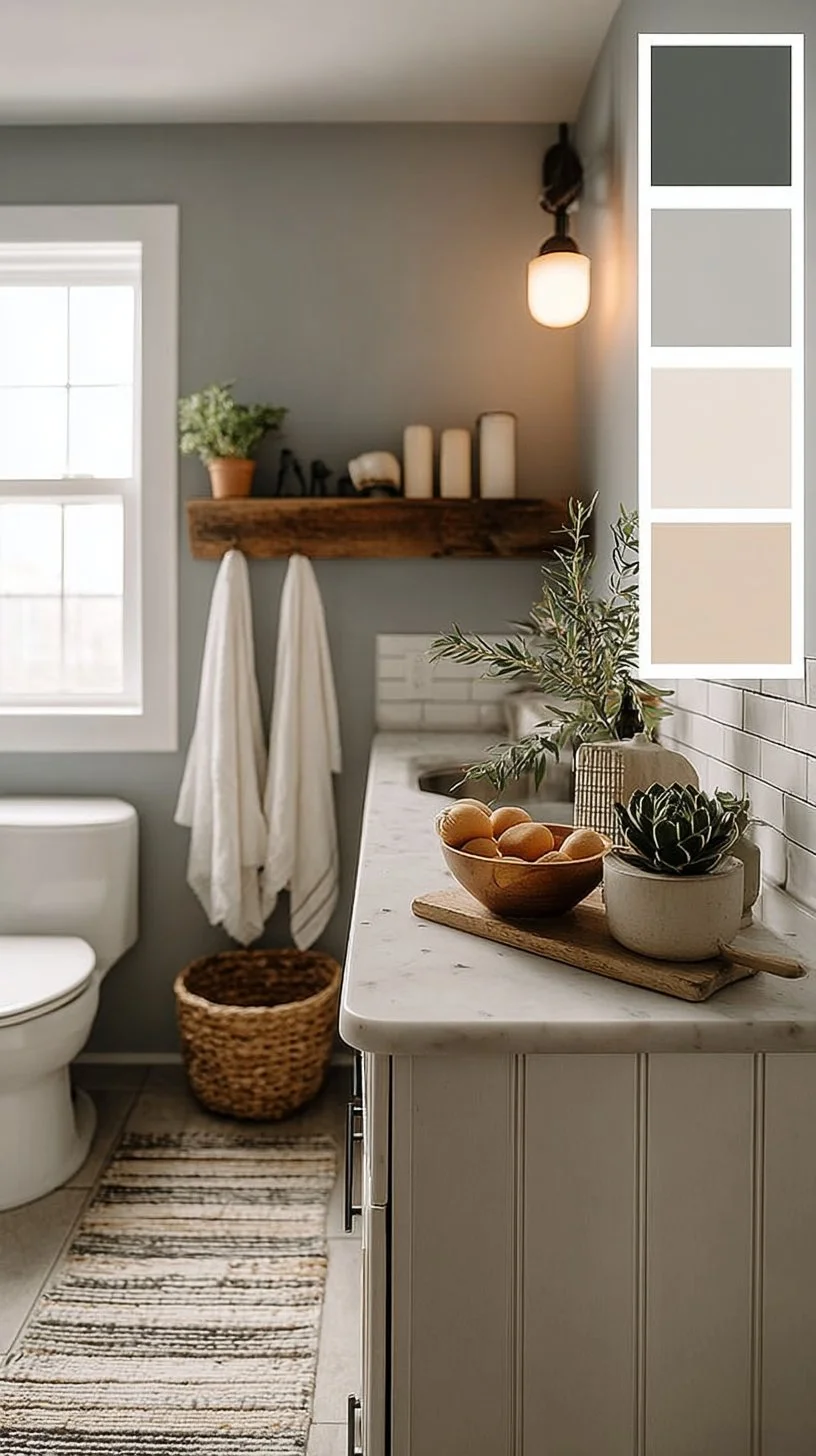 Modern Farmhouse Paint Palette | Whole House Color Scheme (2 PDF) - Etsy
