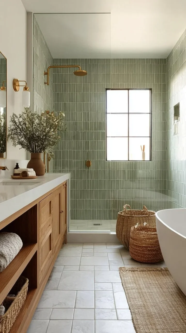 Quick Ship 2x8 Rosemary Gloss tiles for modern home décor