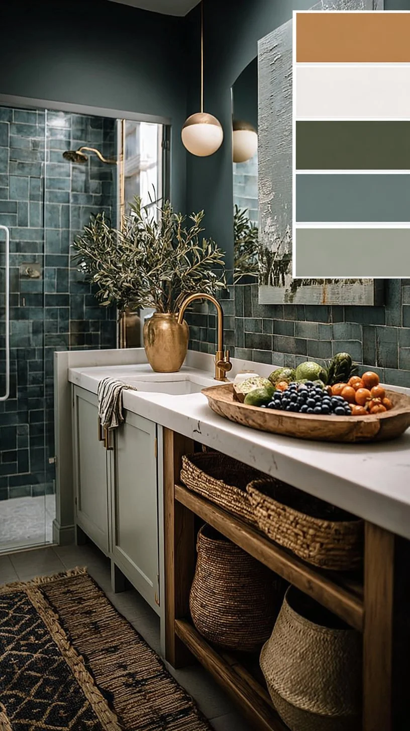 Sea Salt Home Paint Palette, Sherwin Williams 2025 Inspired, Whole House Color Scheme, Trendy Interior Paint Design, Beachy & Coastal Vibes - Etsy