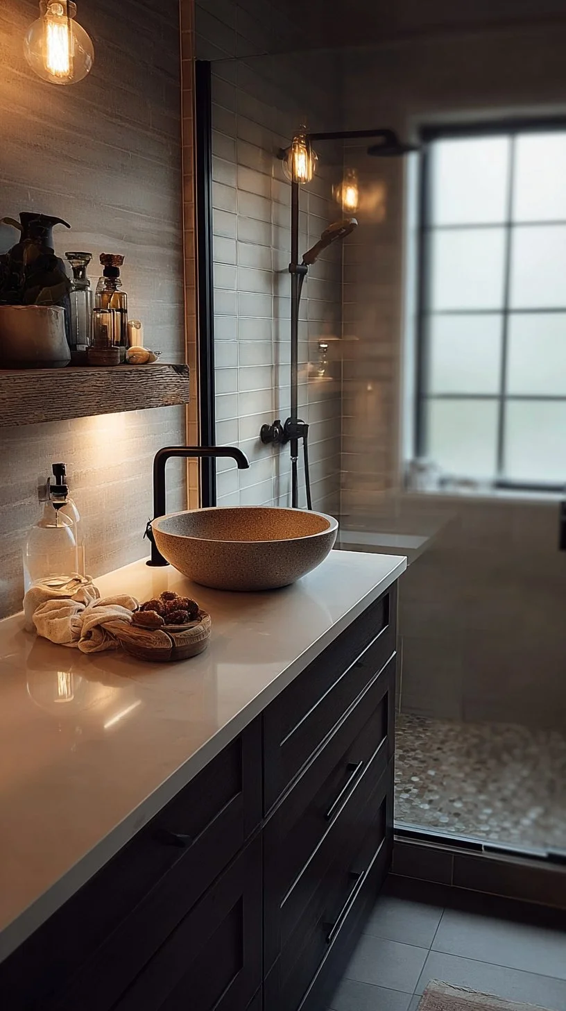 Very Small Minimalist Bathroom With Shower