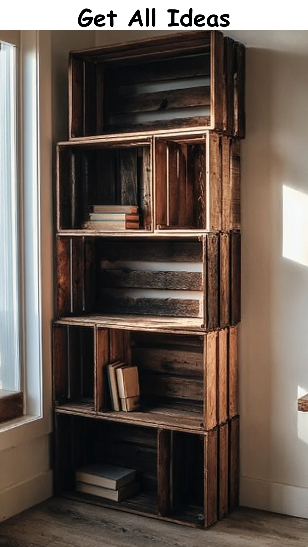 17+ Best Wooden Crate Shelf Ideas