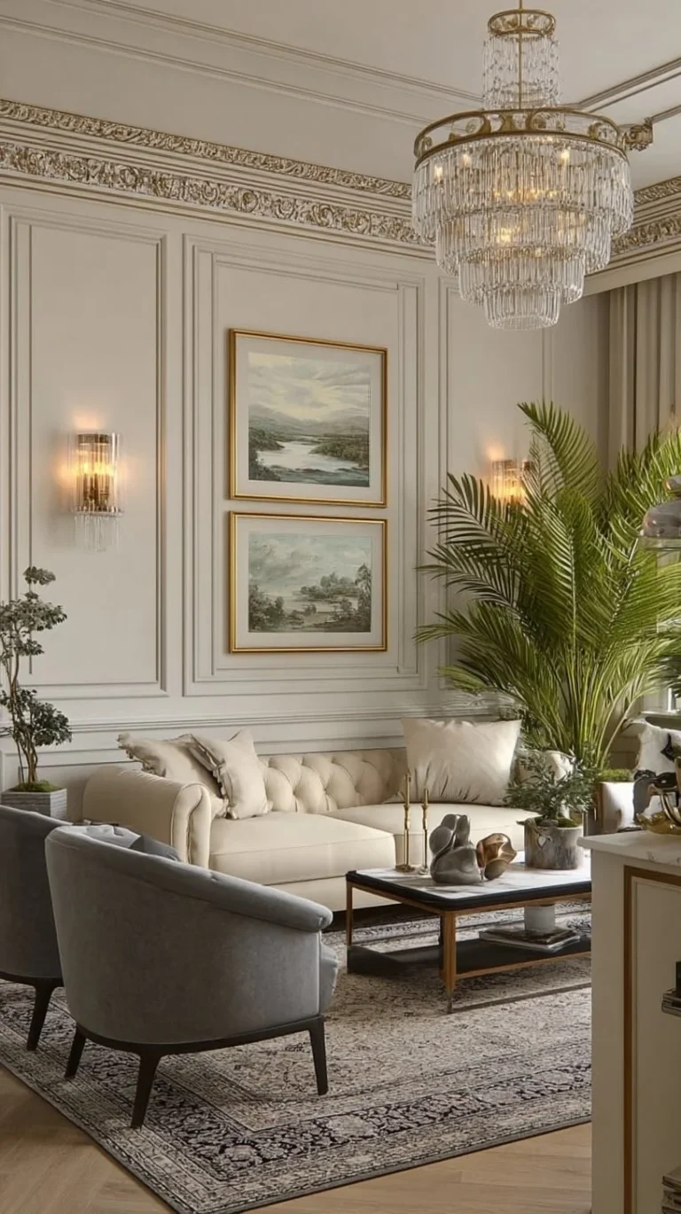 Modern living room design ideas for a home refresh with minimalist and luxury styles.