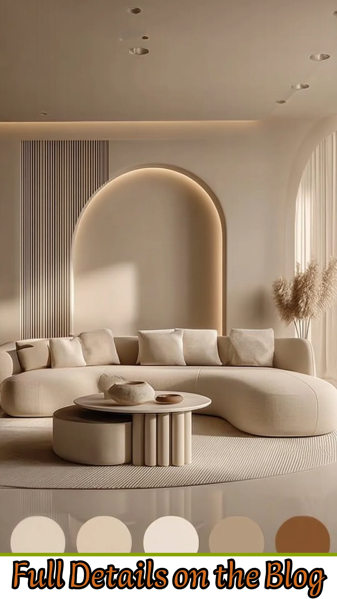 Enhancing Home Interiors with Beige Pantone Style Design
