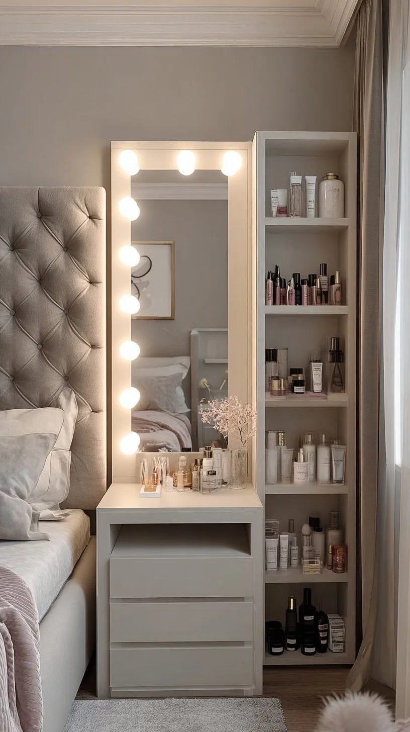 How to Create a Vanity Nook in a Small Bedroom (So Chic!)