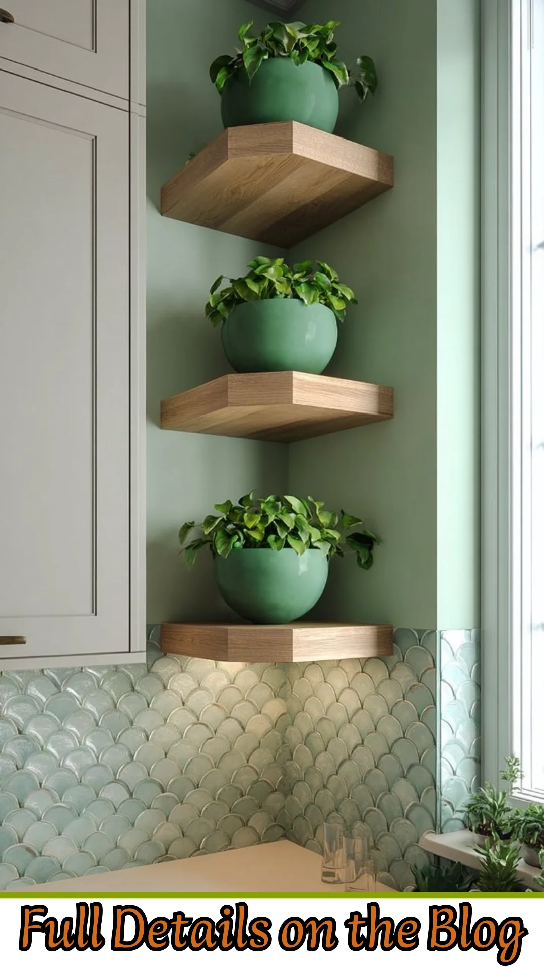 How to Make Floating Corner Shelves