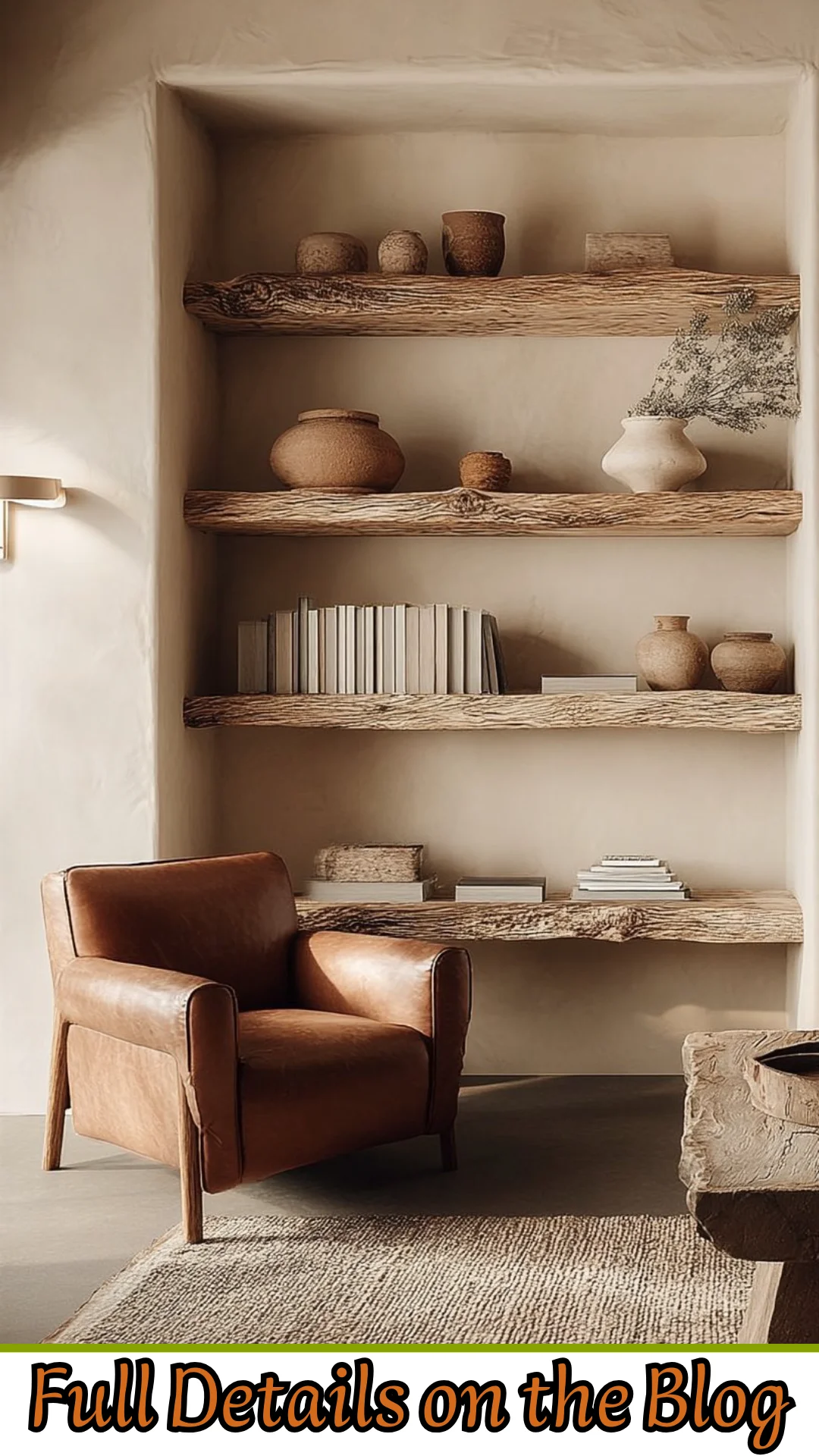 Styling Bookshelves in the Living Room