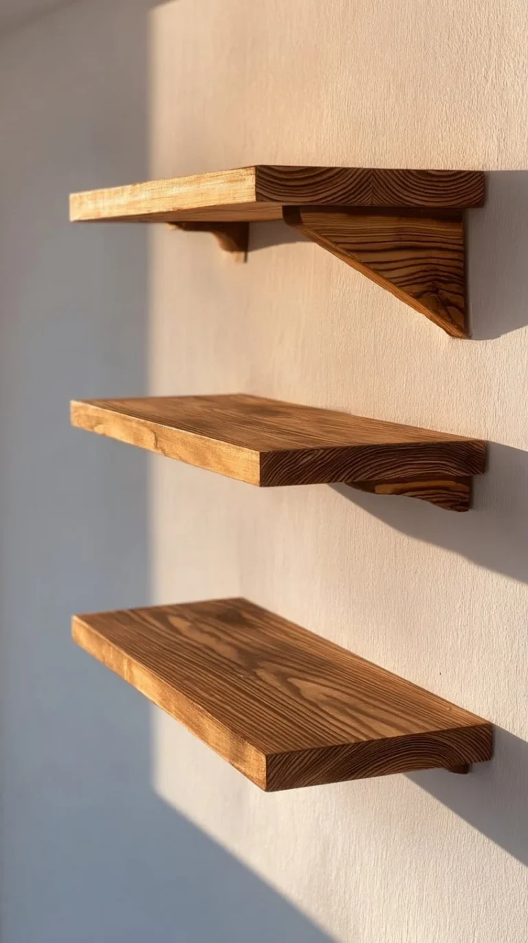 Stylish upcycled wood shelf ideas for eco-friendly home decor.