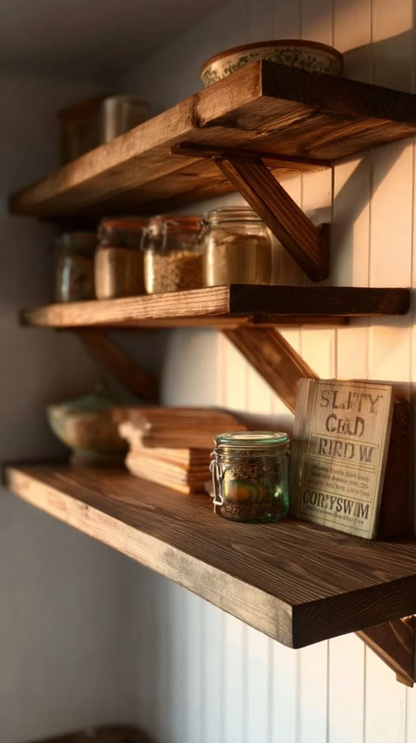 Upcycled Wood Shelf Ideas