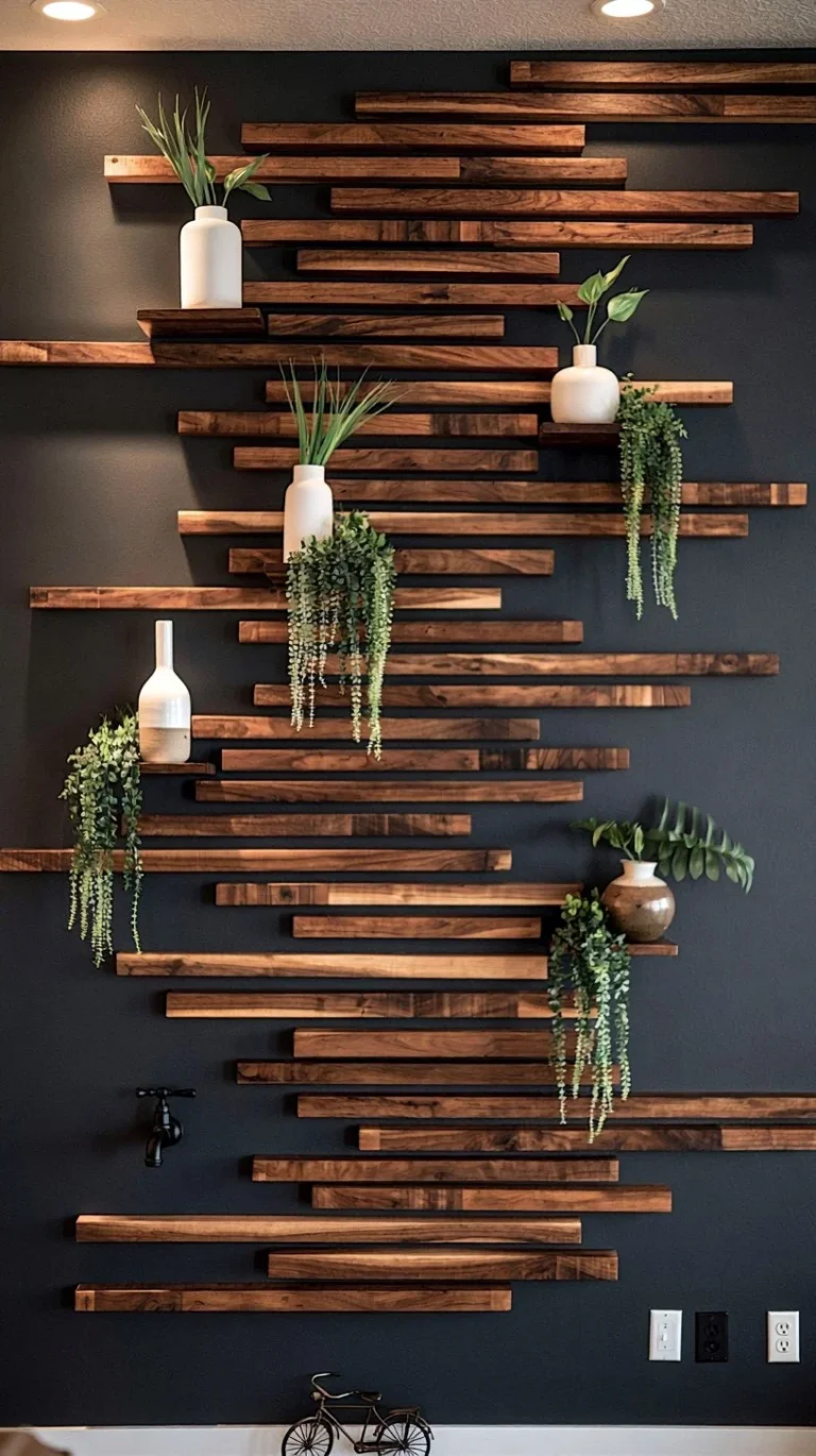 Sariah Howell completing a fun house project with her dad's help.