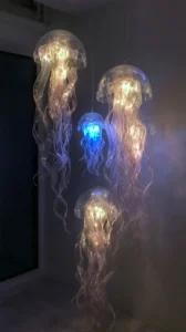 DIY jellyfish decor for a beautiful and creative room transformation
